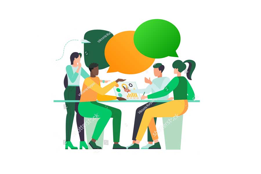 stock-vector-vector-illustration-workers-are-sitting-at-the-negotiating-table-vector-collective-thinking-and-1653636313
